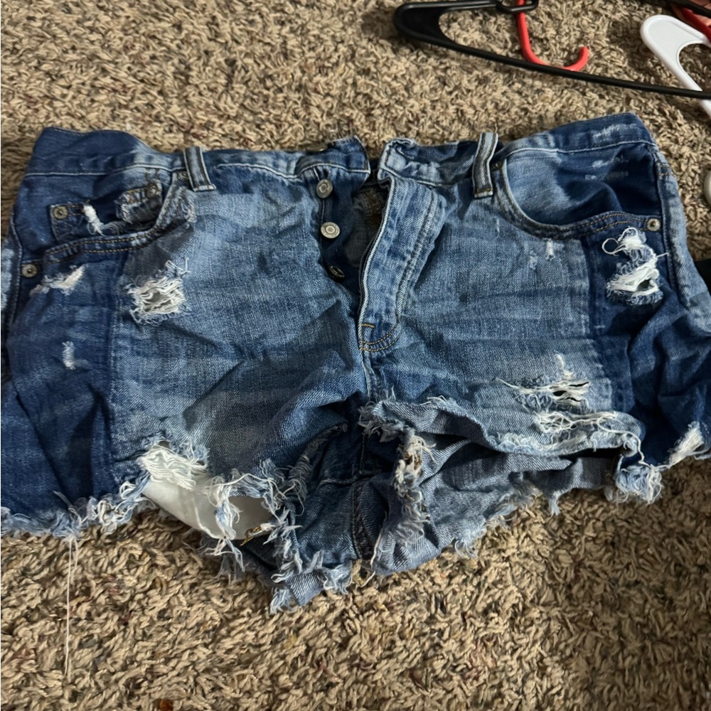 American Eagle vintage two toned shorts